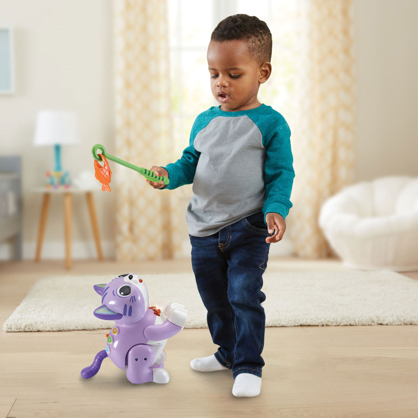 Vtech bébé jouer avec moi chaton interactif