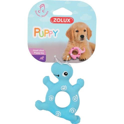 Zolux PuppySpeeltgoed Latex Turtle Blue