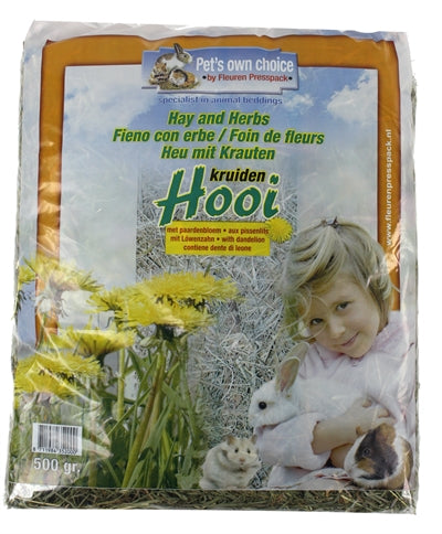 Animaux de compagnie propres purgares de foin