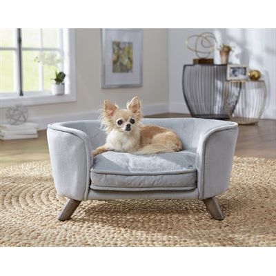 Enchanted Pet Enchanted Dog Panier Sofa Romy Gray