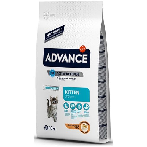 Advance chat chaton de poulet riz