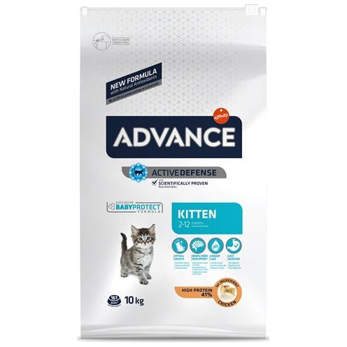 Advance chat chaton de poulet riz