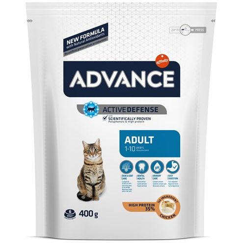 Riz au poulet adulte de chat avancé