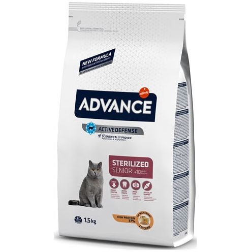 Advance Cat Stérilisé Sensitive Senior 10+