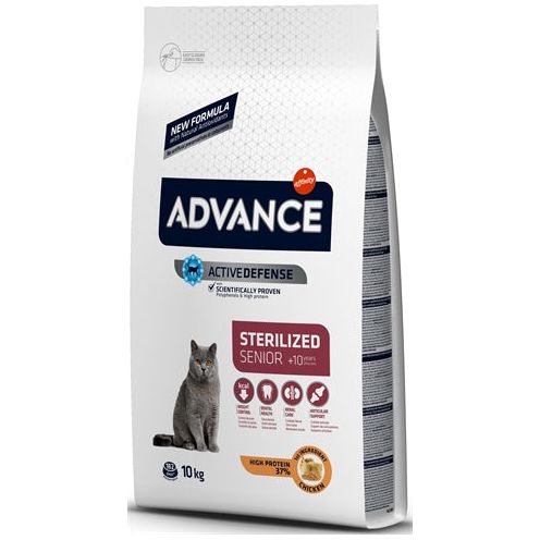 Advance Cat Stérilisé Sensitive Senior 10+