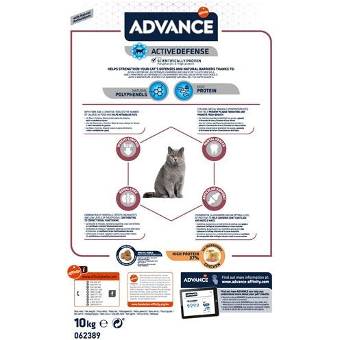 Advance Cat Stérilisé Sensitive Senior 10+