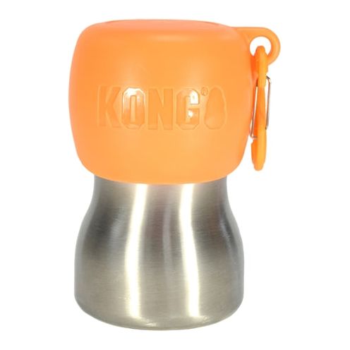Kong H2O Botting Bottle en acier inoxydable orange