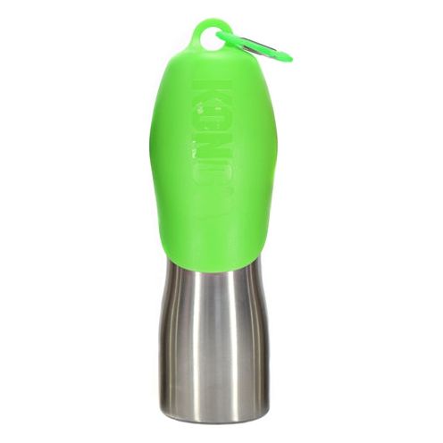 Bouteille de boisson kong h2o vert en acier inoxydable