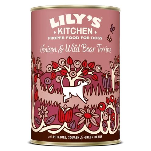 Lily's Kitchen Dog Venaison Boar Wild Terrine