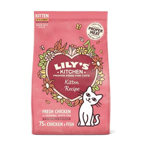 Lily's Kitchen Cat chaton poulet poisson blanc
