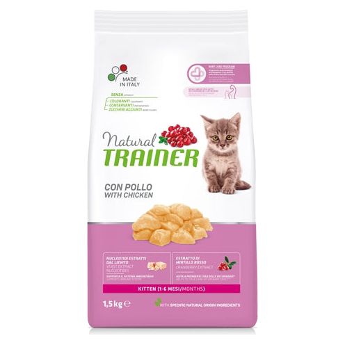 Poulet de chaton de chat entraîneur naturel