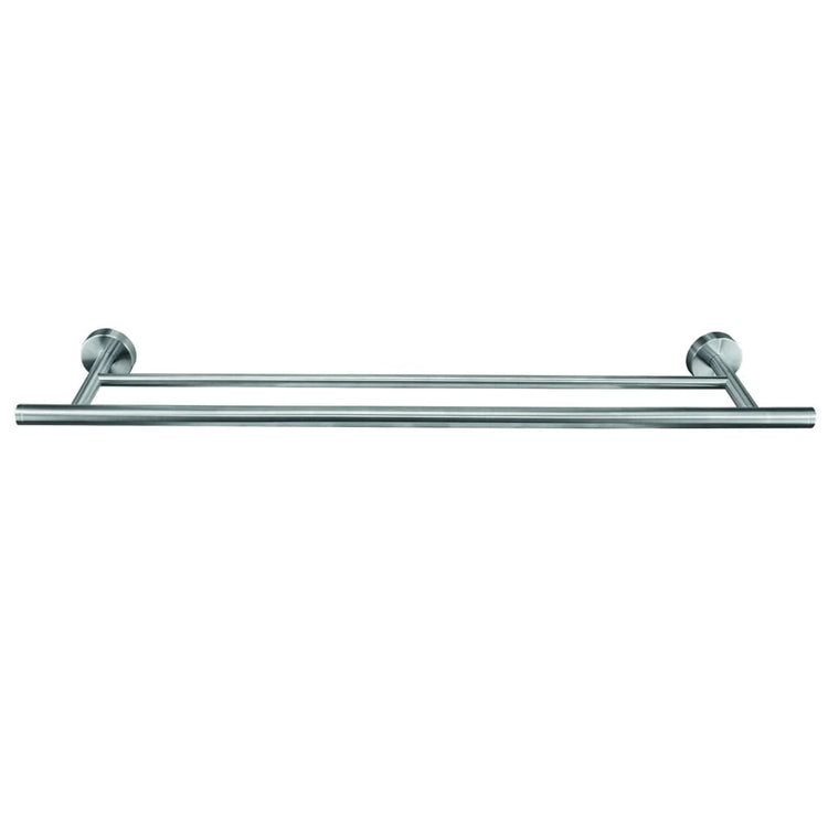 Small Wolke Little Wolke Towel Rod Double Allegra Chrome -Colored