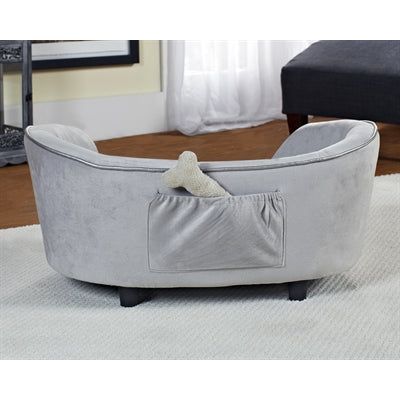 Enchanted Pet Enchanted Dog Panier canapé Constantine Silver Colore