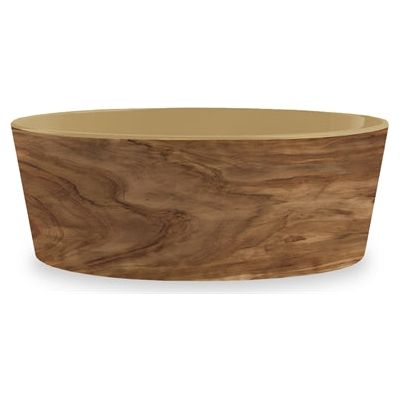 Tarhong Food Bowl chien olive mélamine Woodprint Sand Couleur