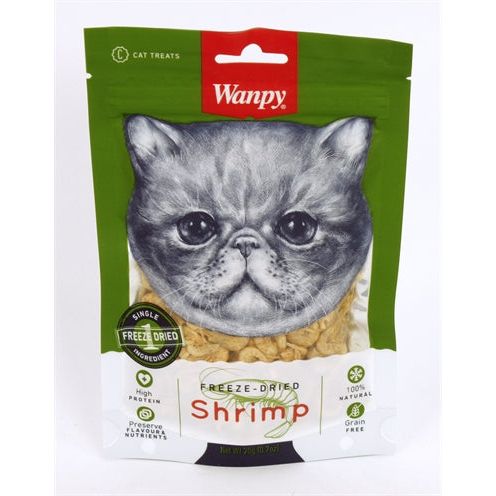 Crevettes séchées lyophys