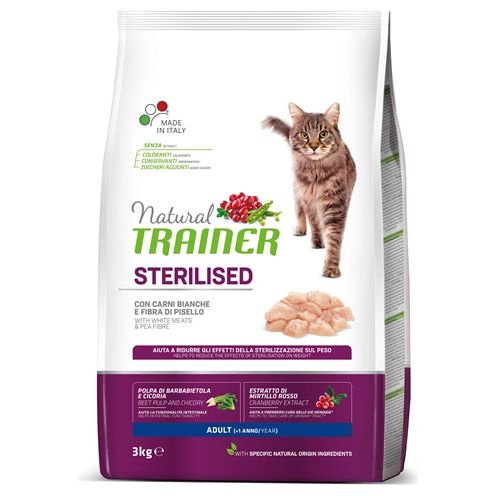 Trainer naturel Cat Stérilisé viande blanche