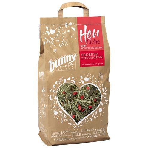 Bunny Nature mon foin préféré avec la fraise et la menthe poivrée