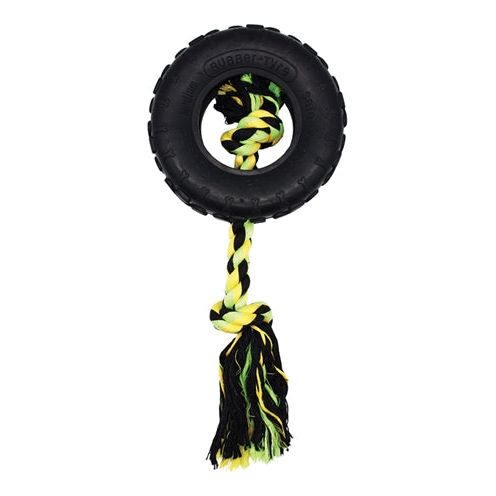 Happy Pet grrrelli Tire Tugger Black Green
