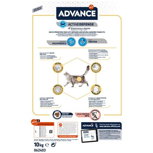 Advance Cat Adult Saumon sensible