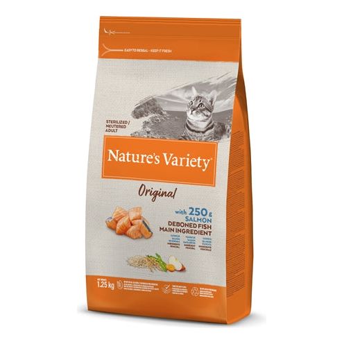 Natures Variété originale Salmon stérilisé