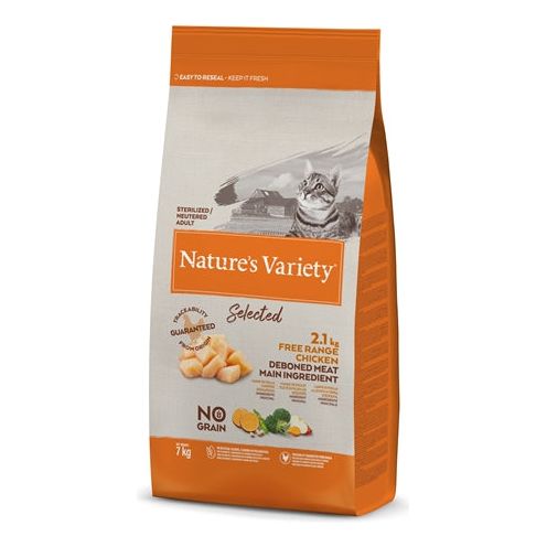 Natures Variété sélectionnée poulet en liberté stérilisé