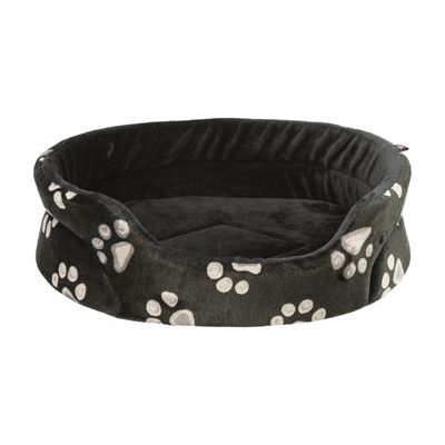 Panier de chien Trixie Jimmy Black ovale avec imprimé jambe