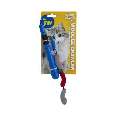 JW Cat Télescopic Wool-ee Crawler Cat Rod