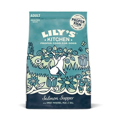 Lily's Kitchen Saumon Supper Poux de patates douces du saumon