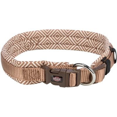 Trixie Collar Dog Boho Extra large avec du caramel de fenêtre