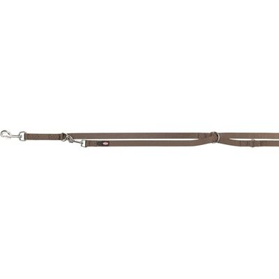 Trixie Dog Leash Réglable Premium Two -yer Brown