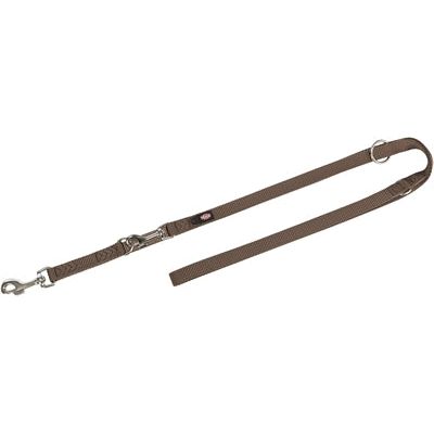Trixie Dog Leash Réglable Premium Two -yer Brown