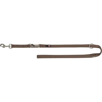 Trixie Dog Leash Réglable Premium Two -yer Brown