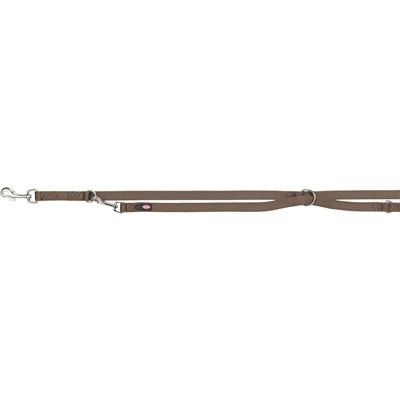 Trixie Dog Leash Réglable Premium Two -yer Brown