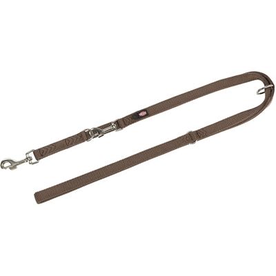 Trixie Dog Leash Réglable Premium Two -yer Brown