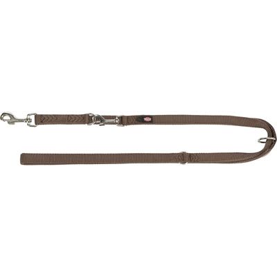 Trixie Dog Leash Réglable Premium Two -yer Brown