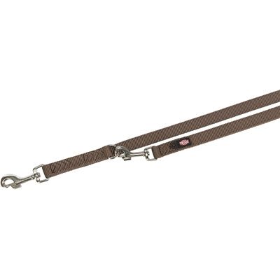 Trixie Dog Leash Réglable Premium Two -yer Brown