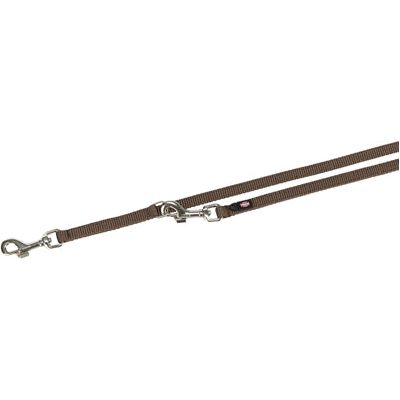 Trixie Dog Leash Réglable Premium Two -yer Brown