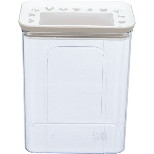 Trixie Stock Jar Plastic Transparent blanc