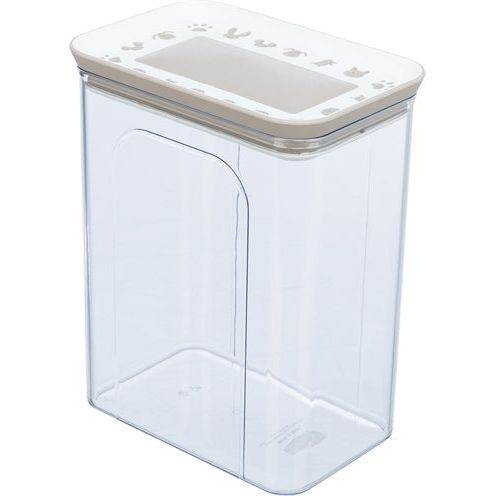 Trixie Stock Jar Plastic Transparent blanc