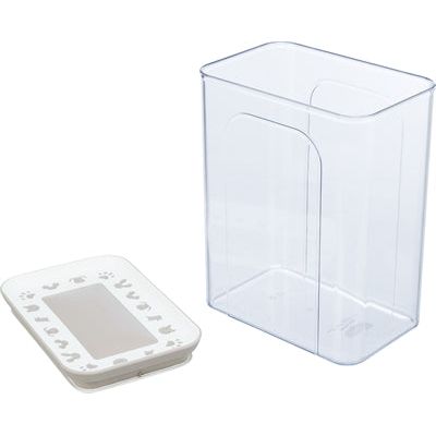 Trixie Stock Jar Plastic Transparent blanc