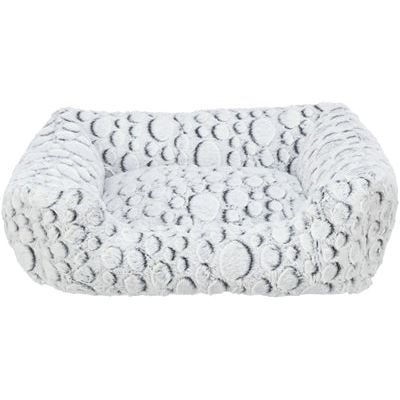 Panier de chien Trixie Mila Hushy Plance blanc gris