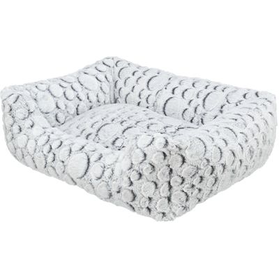 Panier de chien Trixie Mila Hushy Plance blanc gris