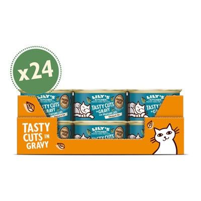 Lily's Kitchen Cat Mature Poulet Fish Couptes savoureuses dans la sauce