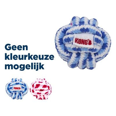 Kong Rope Ball Touwbal Puppy Assorti