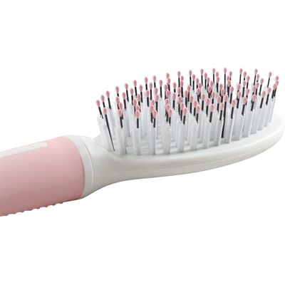 Zolux anah pincel slicker rose doux blanc