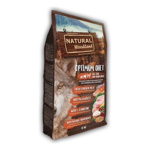 Natural Woodland Optimum mini régime alimentaire moyen