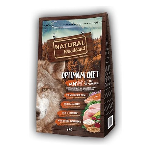 Natural Woodland Optimum mini régime alimentaire moyen