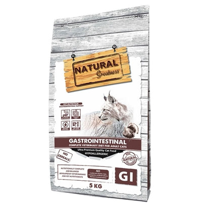 Natural Greatness Vétérinaire Diet Cat gastro-intestinal complet