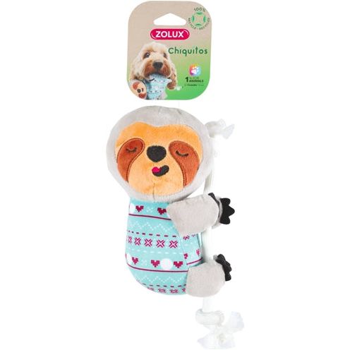 Zolux chiquitos paresseuse en peluche recyclée