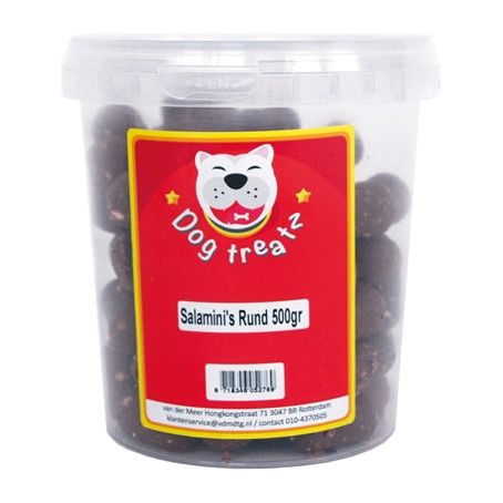 Bœuf pour chien Treatz salamini